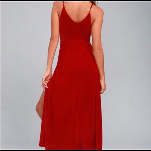 SOLD Lulus beautiful red elegant dress ๐ - Picture 5 of 5